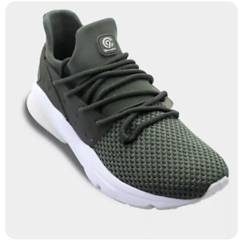 ๐ธ3/$25 C9 Champion Storm Knit Cushion Fit Sneakers Olive Green, Size 5.5 - Picture 4 of 16